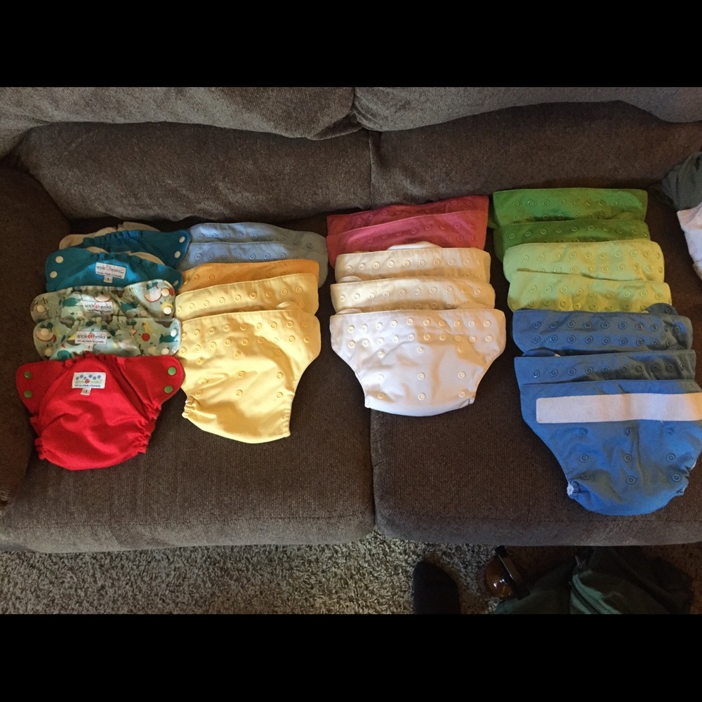 Bum Genius / Apple Cheeks Cloth Diaper Bundle